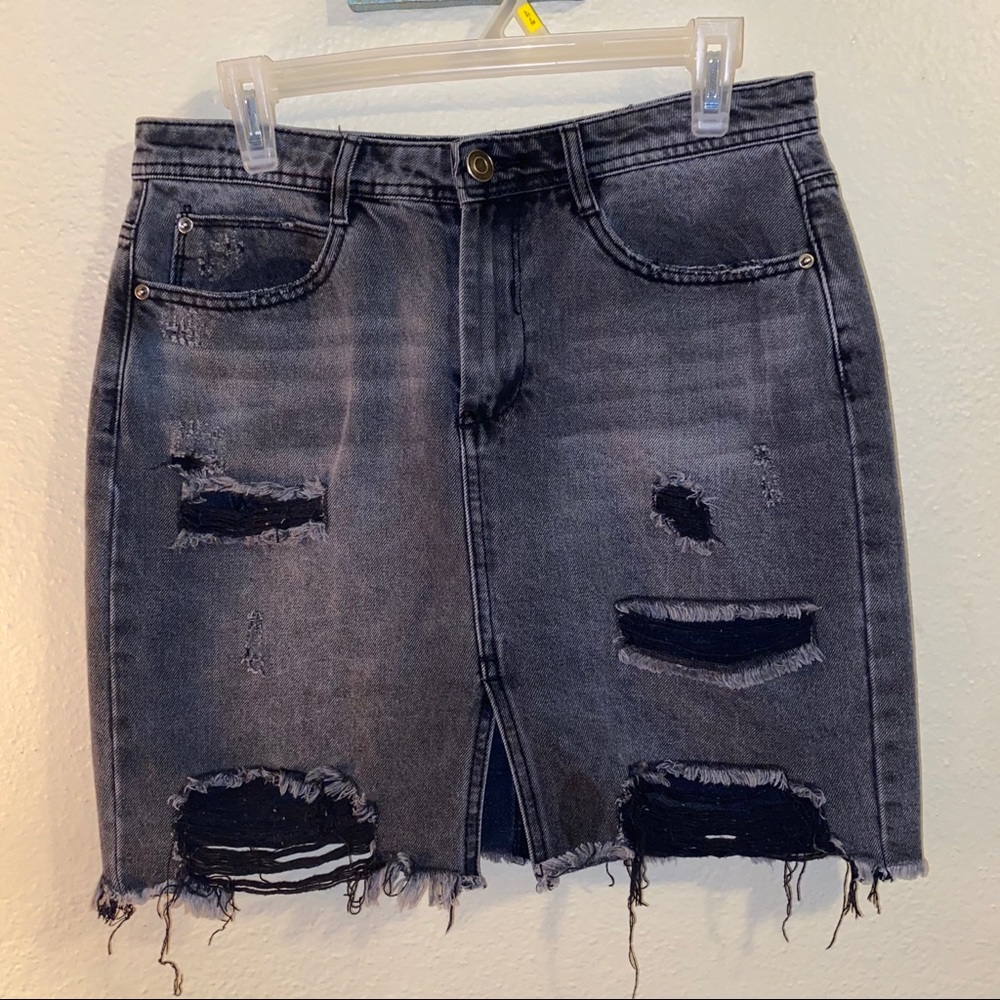 Jean skirt